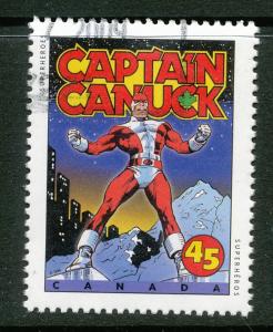Canada #1582 used, Comic Book Characters