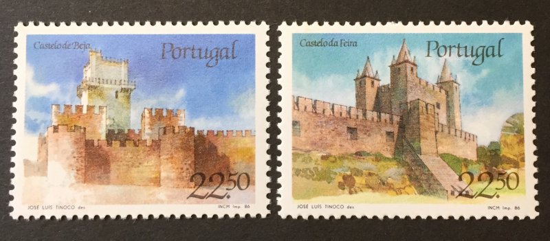 Portugal 1986 #1663-4, MNH,  CV $1.70