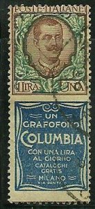 Italy # 87d, Used. See note after 174G.