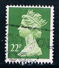 UK MH119: 22p Queen Elizabeth II, used, VF