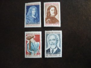 Stamps - France - Scott# B387-B390 - Mint Hinged Set of 4 Stamps