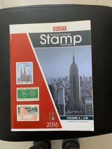 US Volume 4 2016 Scott Standard Postage Stamp Catalogue - J-M