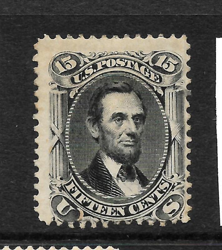 US 1861-66  15c  LINCOLN    MLH    Sc 77