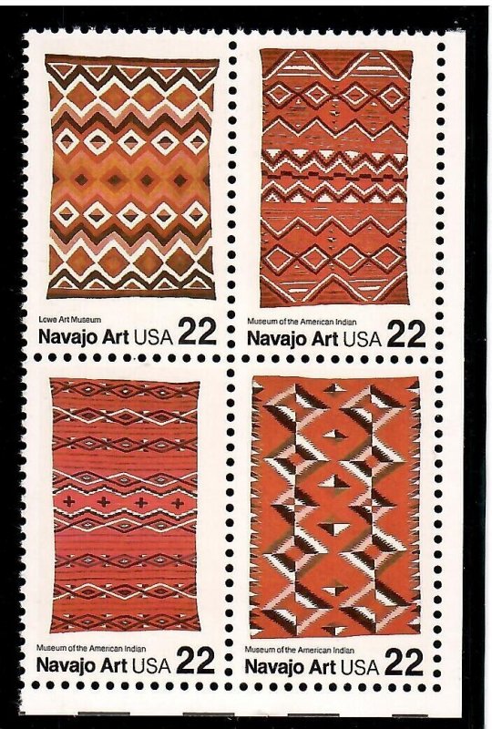 US # 2235 - # 2238 , # 2238a , VF OG NH Se-Tenant Blk of 4 - I Combine S/H