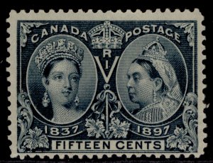 CANADA QV SG132, 15c slate, M MINT. Cat £140.