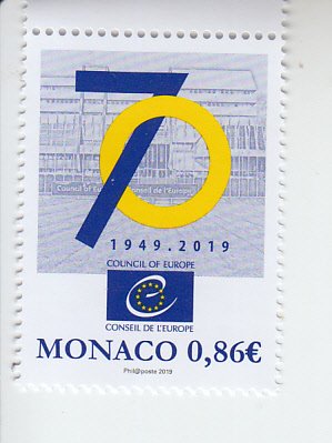 2019 Monaco Council of Europe   (Scott 2970) MNH