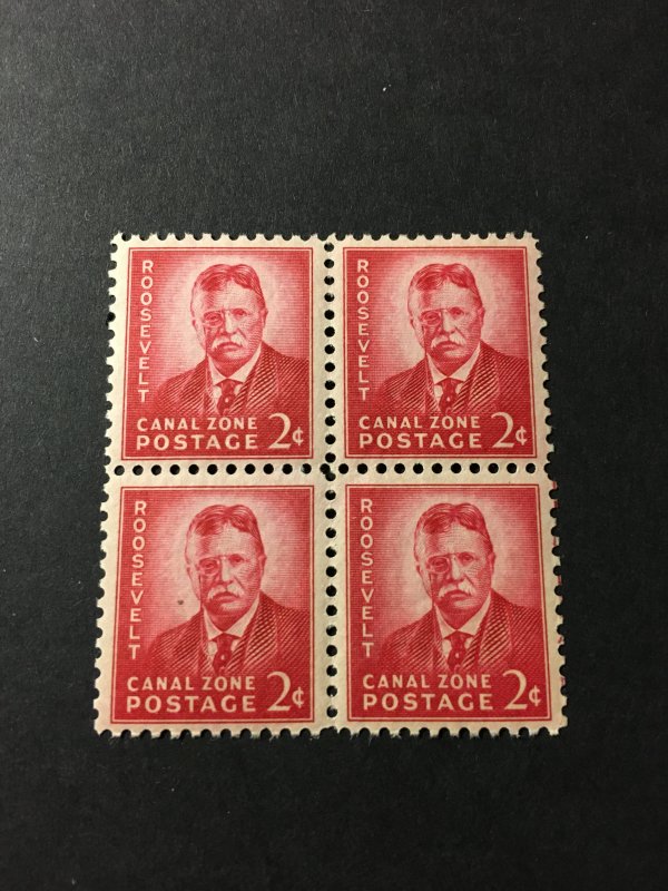 Canal Zone sc 138 MNH block of 4