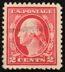 U.S. Used Stamp Scott #499 2c Washington, Jumbo. Unobtrusive Cancel. Choice!