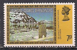 Falkland Islands Dependencies 1980 QE2 7p SG 280a MNH  ( A652 )