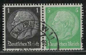 Germany Scott # 415, 418, used, se-tenant, Mi# W71