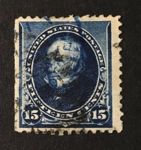 United States, US Sc. #227, used CV $27.50