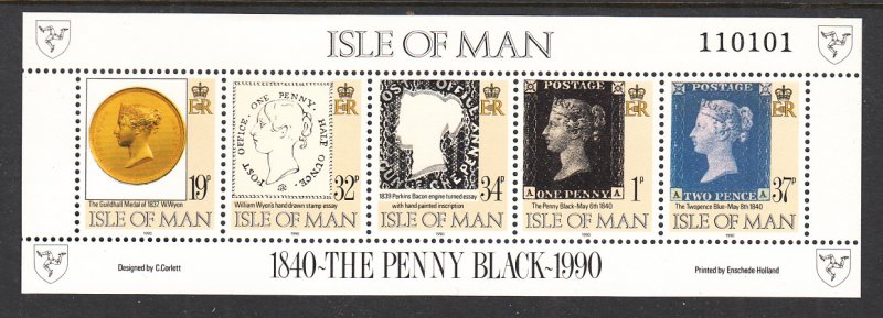 Isle of Man 422 Souvenir Sheet MNH VF