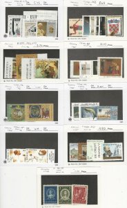 Croatia Postage Stamps, #190//253 Mint NH, 1994-95, JFZ 
