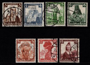 Germany 1935 Welfare Fund, Provincial Costumes, Part Set [Used]