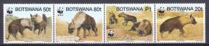 Botswana, Fauna, WWF, Animals MNH / 1995