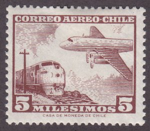 Chile C234 Plane & Train 1960