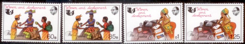 Gambia 1985 SC# 547-50 St. Paul MNH-OG E35