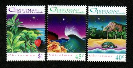 Christmas Island # 354-356 Mint!