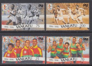 Vanuatu 684-687 Summer Olympics MNH VF