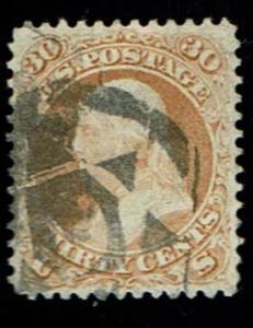 Scott #71 XF-used. SCV - $190.00