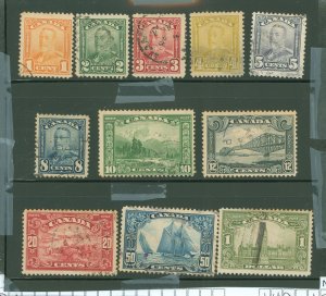 Canada #149-159 Used Single (Complete Set)