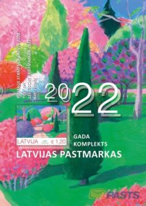 Latvia 2022 Year Set stamps and block's MNH