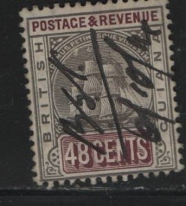 BRITISH GUIANA, 167 USED  REVENUE CANCEL