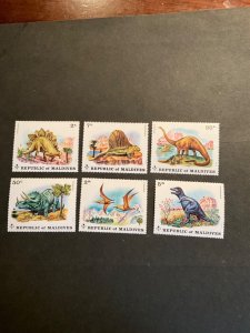 Stamps Maldive Islands 389-94 never hinged