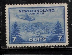 NEWFOUNDLAND Scott # C19 MH - Airplane Over St John's