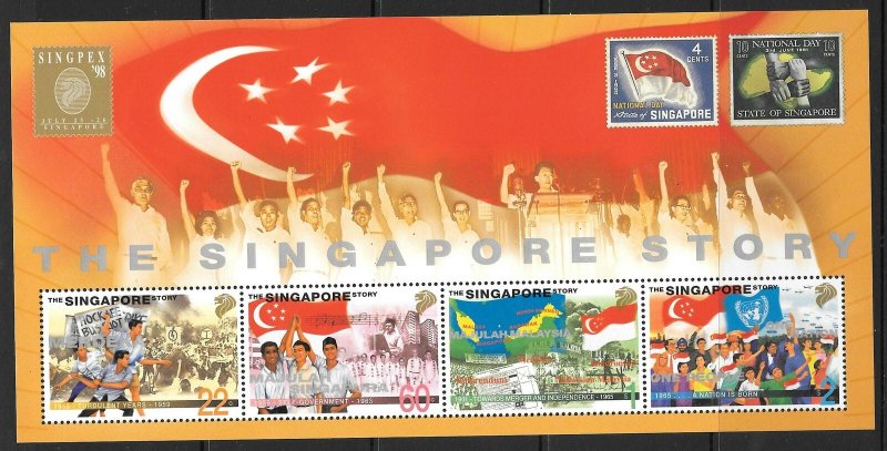 SINGAPORE SGMS943 1998 SINGPEX MNH