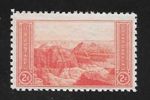 SC# 741 - (2c) - Natl Park, Grand Canyon, Mint Never Hinged