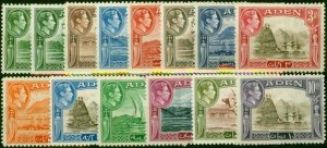 Aden 1939-48 Set of 14 SG16-27 Fine & Fresh MM