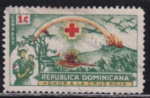 Dominican Republic 408 80th Anniversary of the Intl. Red Cross 1944