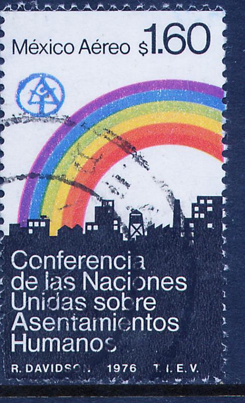 MEXICO C522 U.N. Conference on Human Settlements. Used F-VF. (829)