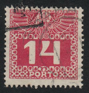 Austria - 1913 - SC J39 - Used