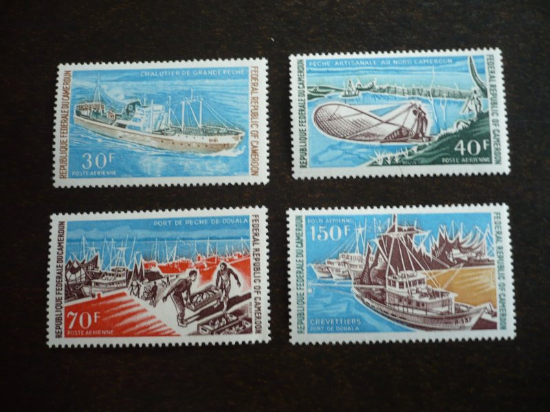 Stamps - Cameroon - Scott# C167-C170 - Mint Hinged Set of 4 Stamps