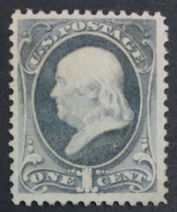 MOMEN: US #206 VAR. UNUSED TRACE OG OFFSET $20 LOT #9321