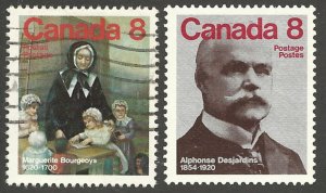 Canada 660-661  Used  Complete