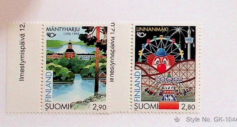 FINLAND Sc 963-4 NH ISSUE OF 1995 - TOURISM - (FMJ25)
