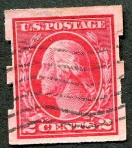 482 2c Washington Used  VF