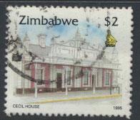 Zimbabwe  SG 901  SC# 733 Used Cecil House   see detail and scan
