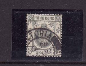 D3-Hong Kong-Scott#132-used-3c gray grn KGV-1931-