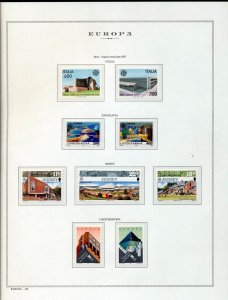 Europa 1987 MNH on 8 Pages (Appx 75 Stamps) (ZA 567