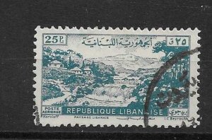 LEBANON - 1948 - AIRMAIL - LEBANESE SCENERY - Used - 25p -