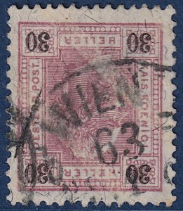 Austria - 1901 - Scott #78a - used - WIEN 63 pmk