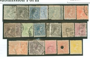 Spain #255-270/O9 Used Single (Complete Set)