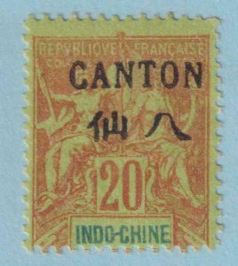 FRANCE OFFICES ABROAD - CANTON 21  MINT HINGED OG * NO FAULTS VERY FINE! - FTG