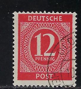 Germany AM Post Scott # 538, used