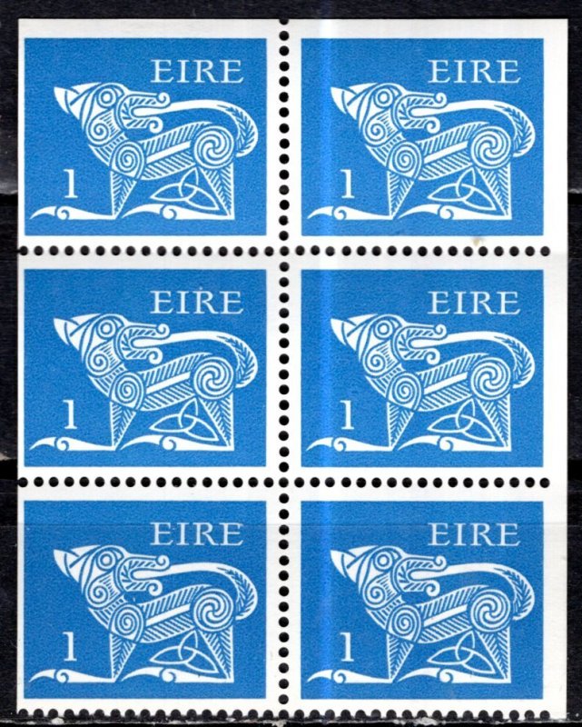Ireland; 1971: Sc. # 291a: MNH Booklet Pane