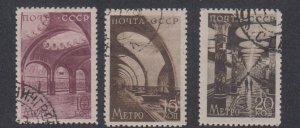 Russia - 1938 - SC 687-89 - Used